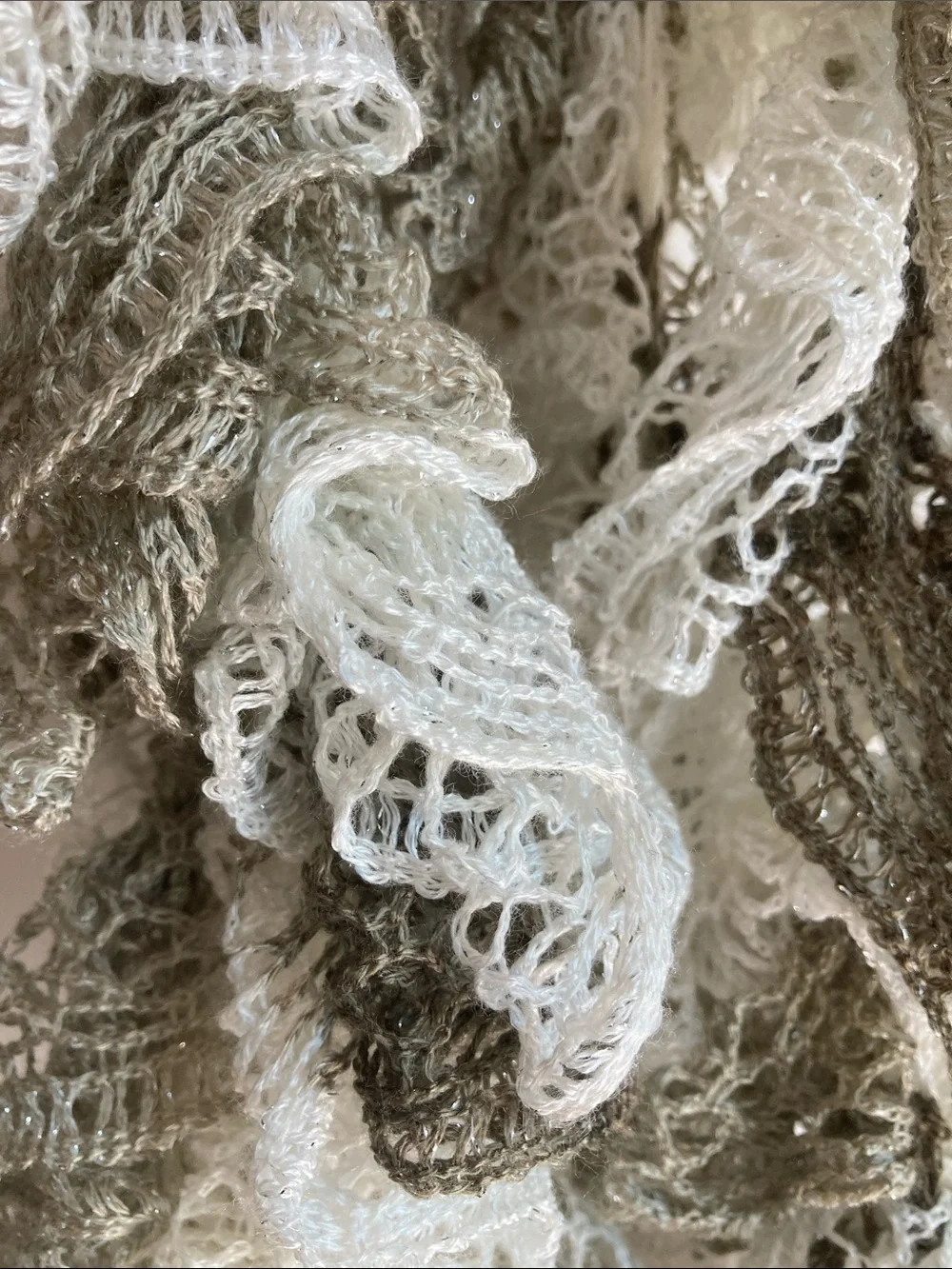 N/A soft ruffled